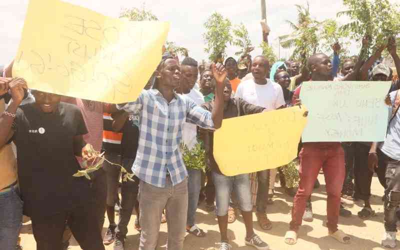 Kwale locals up in arms over d...