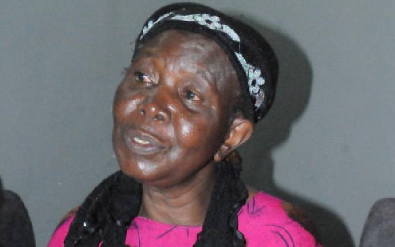 The only growth I have felt is that of my burden, says Kakamega granny