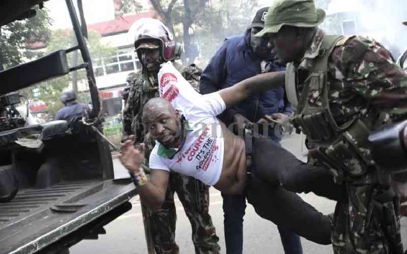 Police give President Ruto deaf ear, arrest peaceful protestors