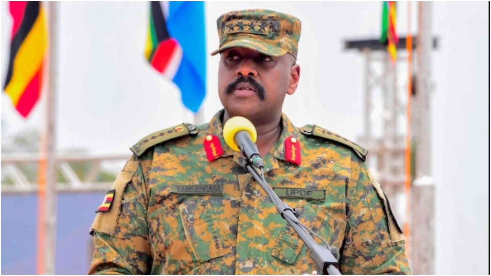 Museveni's son Muhoozi Kainerugaba slammed after claiming he will arrest women with small behinds: 'Nyashless'