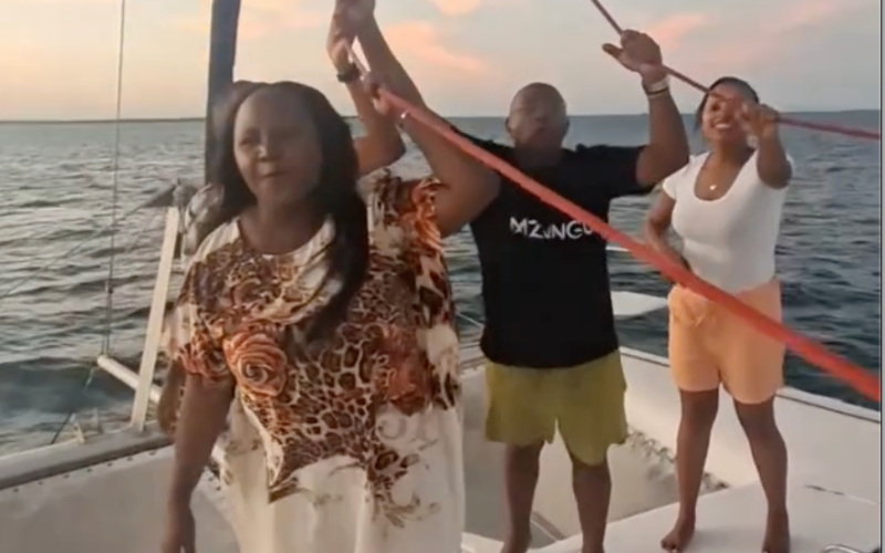 Sarah Mtalii dismisses claims of reuniting with estranged husband Simon Kabu after Tanzania trip