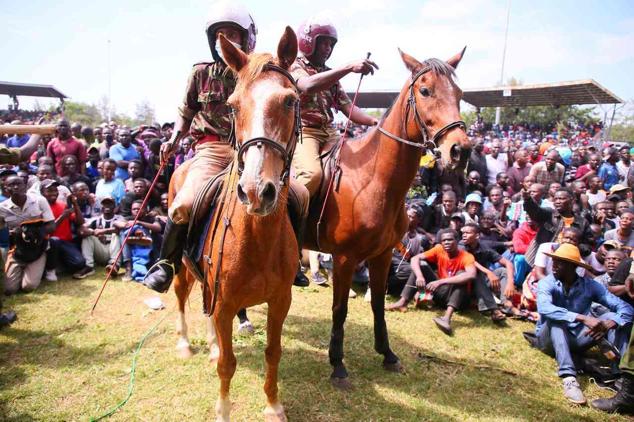 IN PICTURES: Kisumu mourns Baba in style
