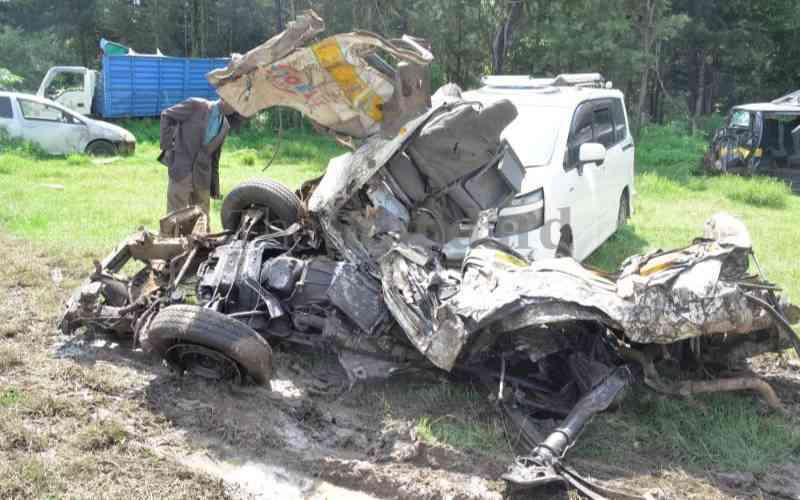 Londiani accident truck 'was speeding after a breakdown'