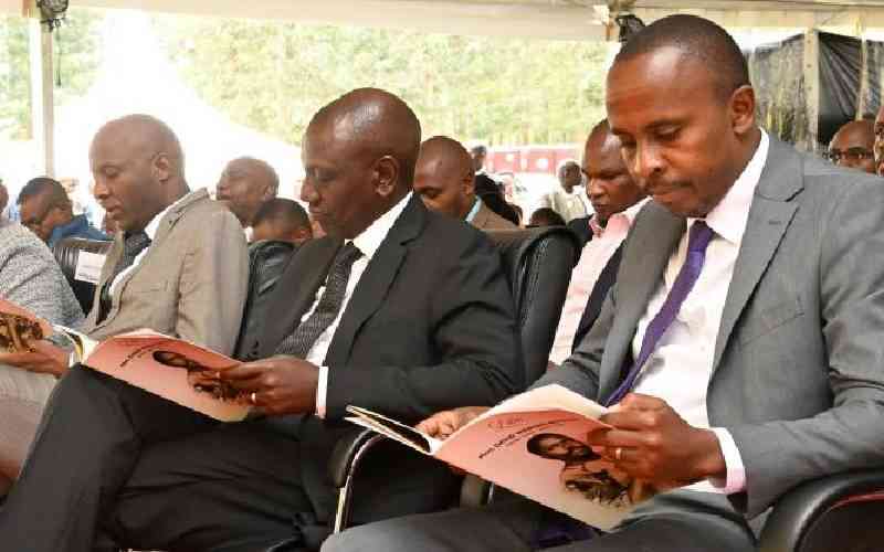 Hold me accountable if your taxes are looted- Ruto