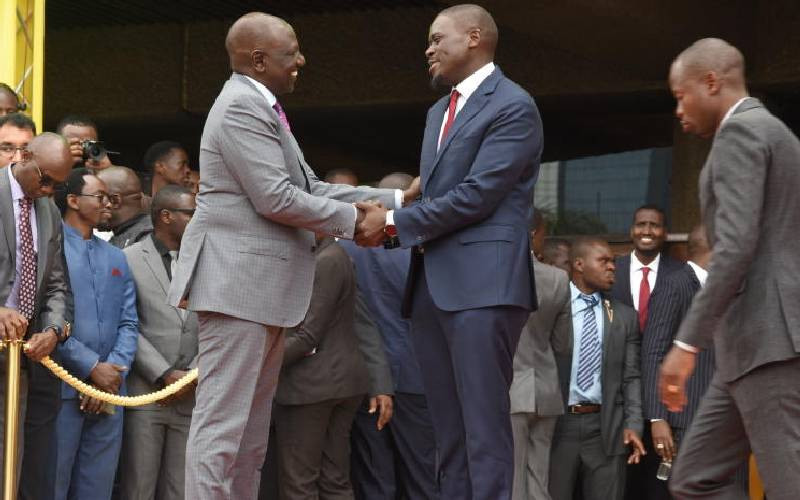 William Ruto: Let election process conclude in peace