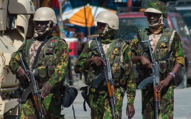 Anxiety as Kenyan police officers in Haiti resign over salary delays