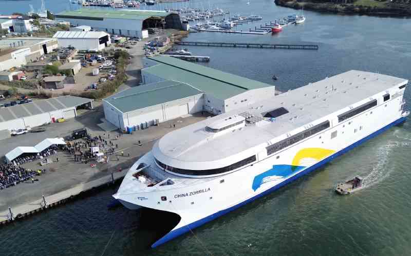 Australia launches "world's largest" battery-powered ship