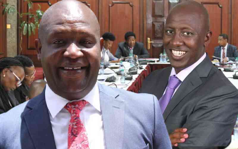 Governor Mutai, his deputy battle petitions over performance