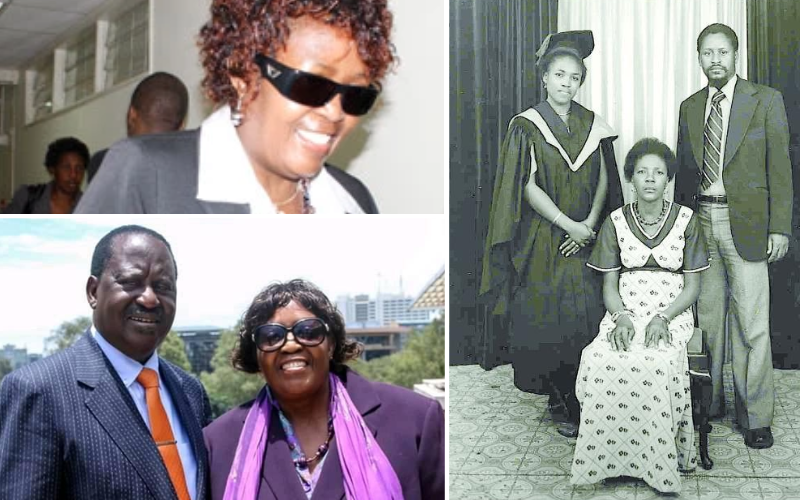 Beryl Achieng: Photos of Raila Odinga's little-known sister who was Kalonzo's classmate