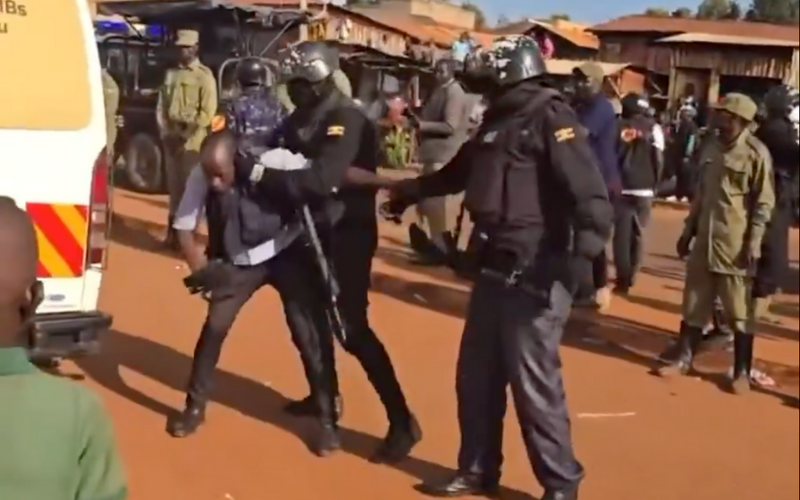 Uganda police on the spot for assaulting journalist at Bobi Wine's campaigns