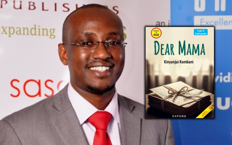 Author Kinyanjui Kombani slams bookstore for overpricing 'Dear Mama', demands reduction