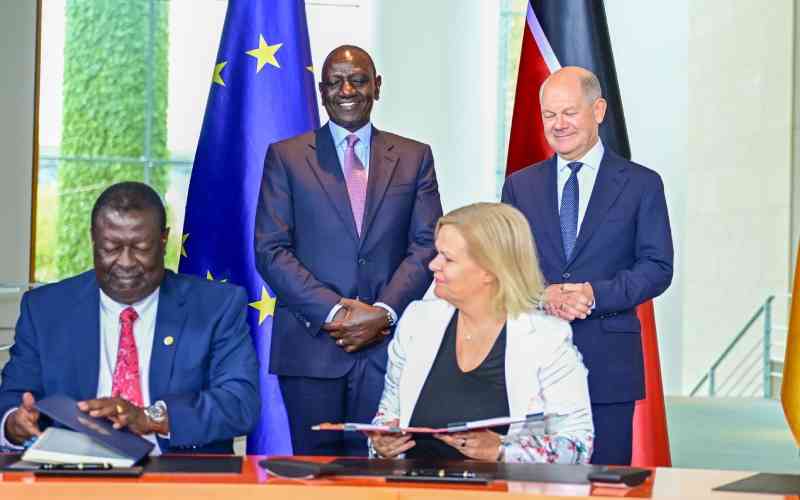 Kenya signs labour mobility deal with Germany