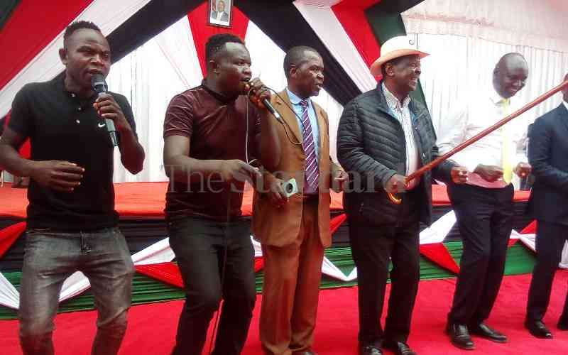 I won't impose a leader on Malava people, says Mudavadi