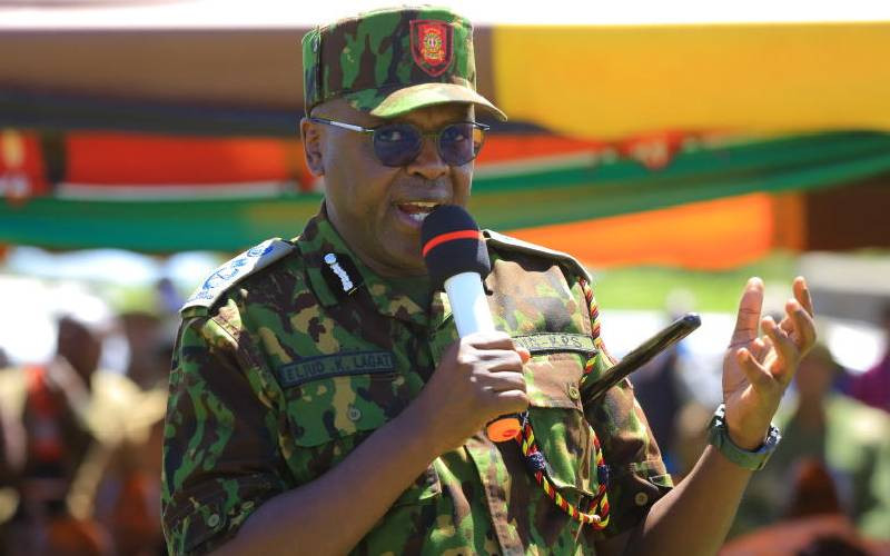 DIG Lagat roots for clean police stations