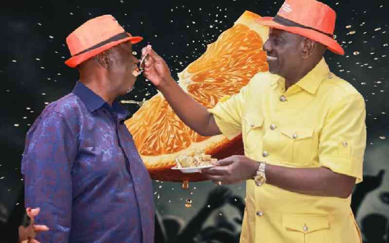 Post-Raila gamble: ODM betting its future on Ruto