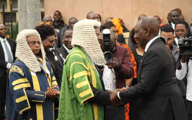 Ruto leads leaders at Parliament to pay last respects to Raila