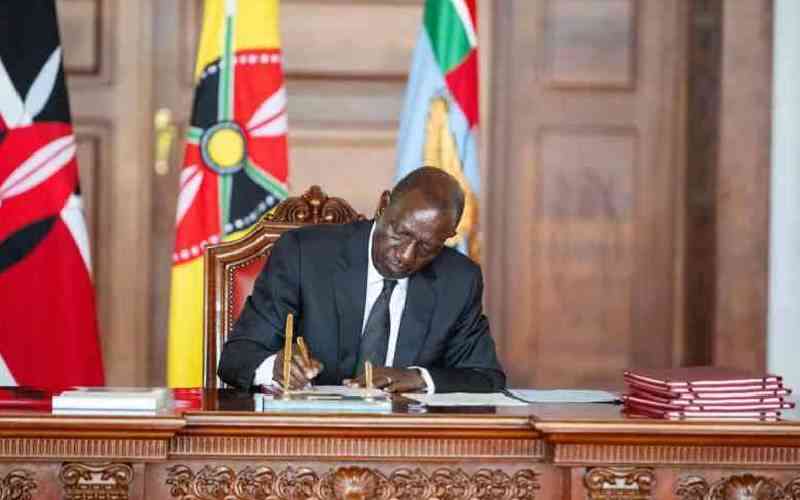 President Ruto assents to Finance Bill, 2026