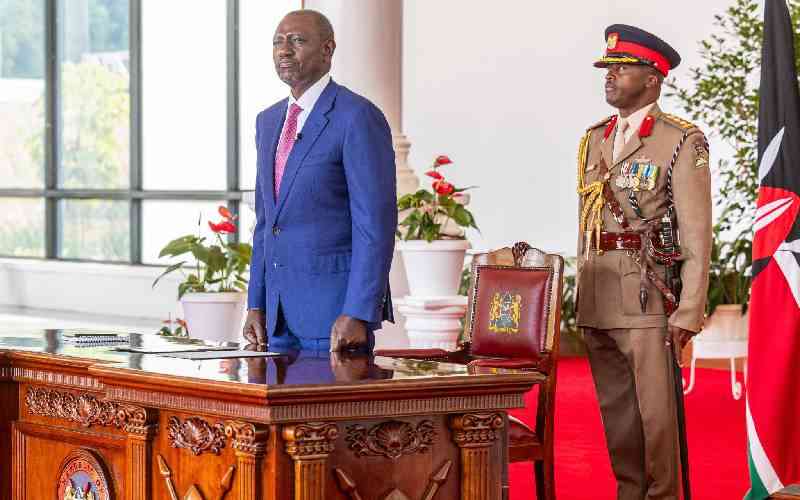 Is Ruto being held captive by allies in government?