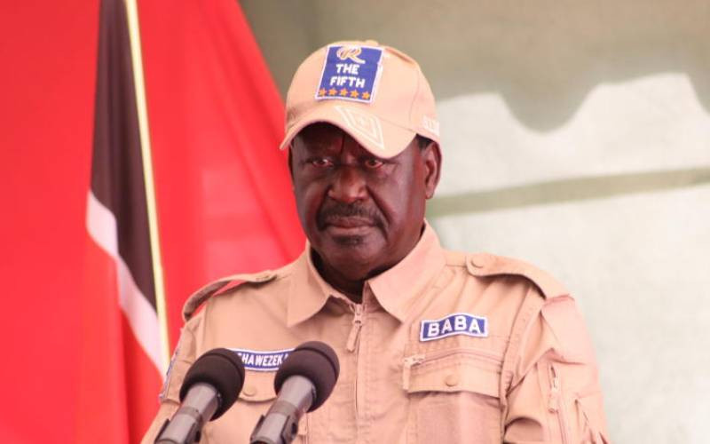 Raila: Protests on Mondays and Thursdays to start next week