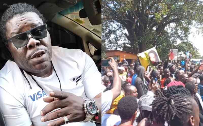We are coming for you: Makokha's warning to thief who stole his phone at Njambi's burial