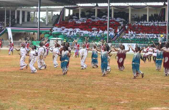 Aristes, dancers, display electrifying performances during Mashujaa Day