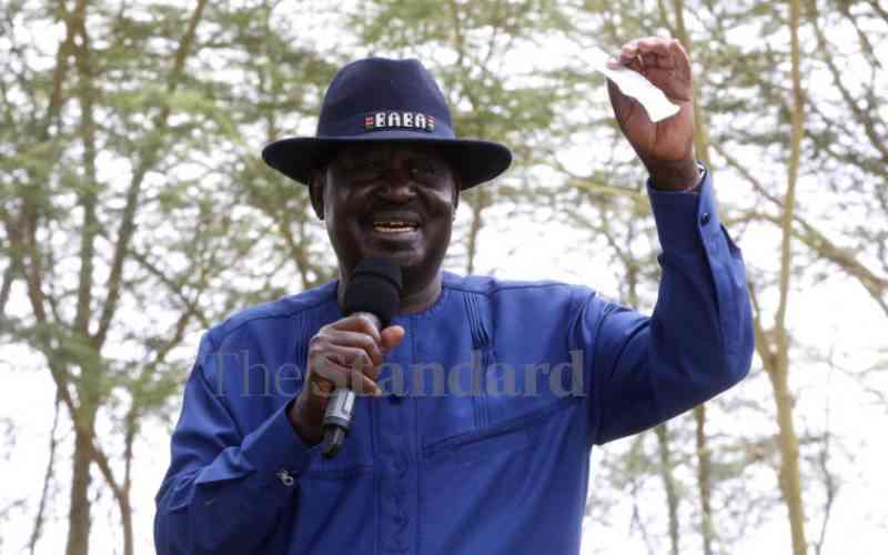 Raila threatens to sue over demolitions