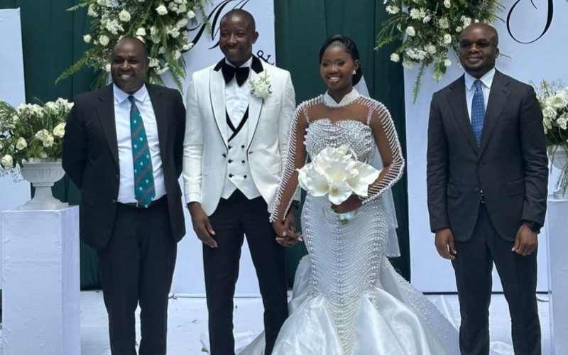 Content Creator Marya Okoth marries Jack Okula in glamorous white wedding