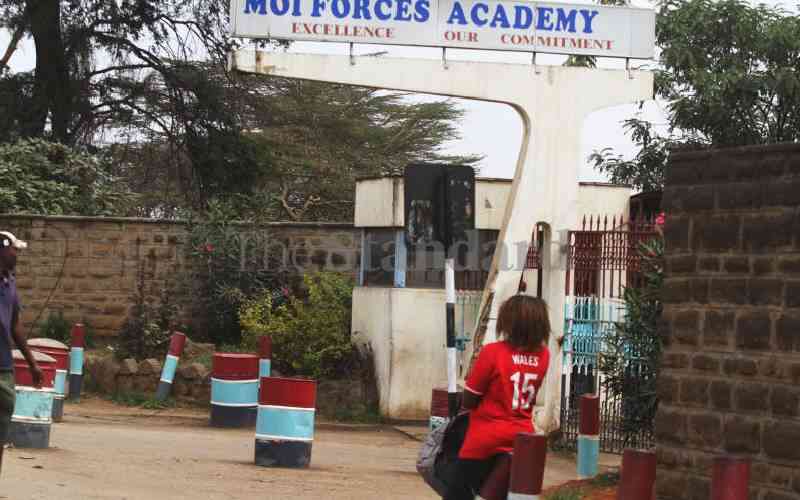 Kenya Air Force donates aircraft to Moi Forces Academy