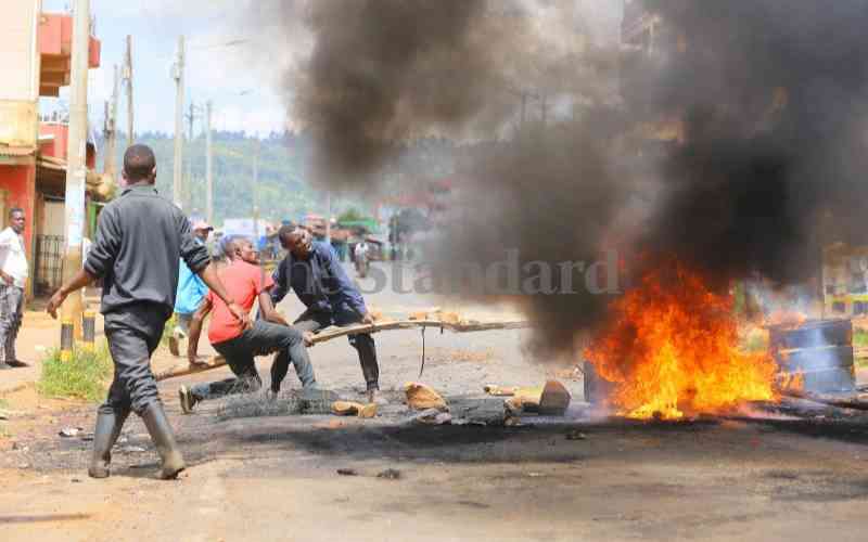 Trail of destruction, death and injuries as unrest rocks Nyanza