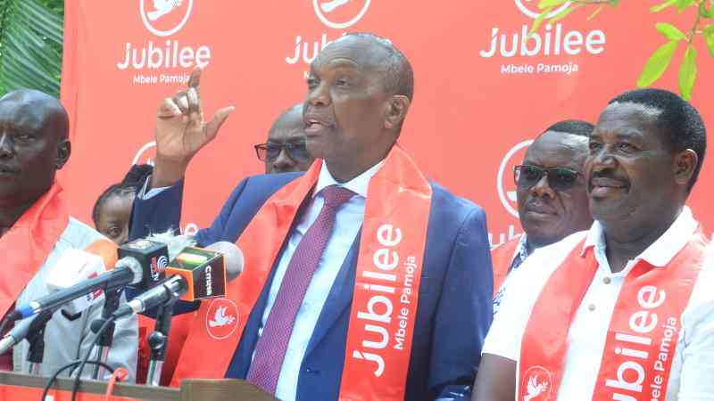 Registrar of Political Parties gazettes new Jubilee leadership