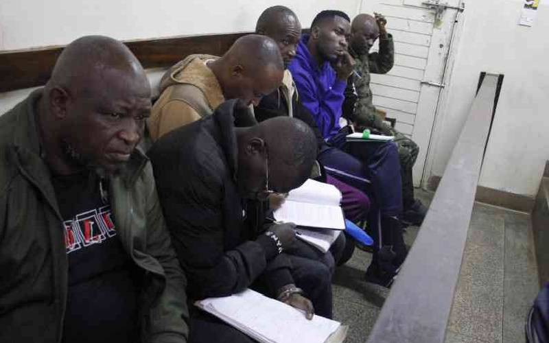 Officers actions in CCTV contradict their boss's statement in Ojwang murder trial