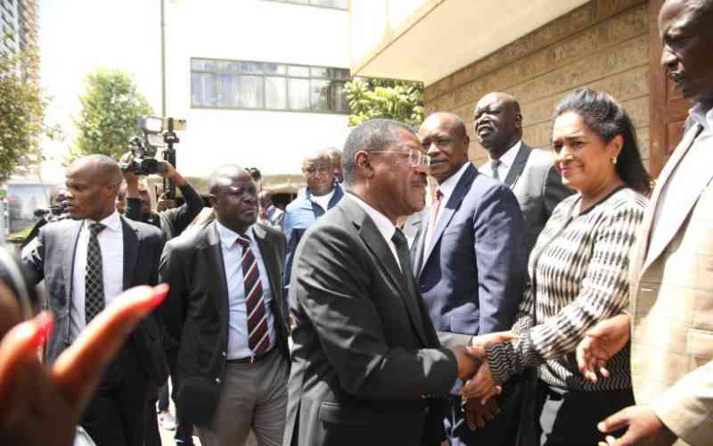 Wetang'ula urges Kasipul MP's family to ignore malice on social media