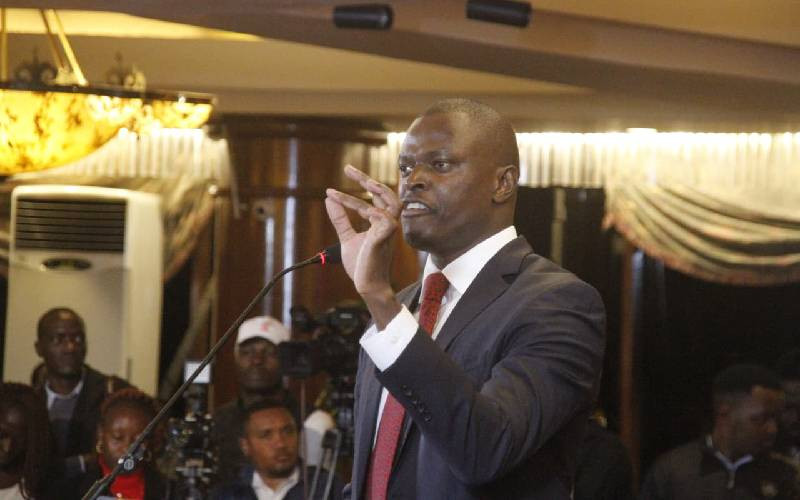 Ndindi Nyoro joins People's Party of Kenya