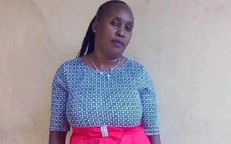 Esther Mwangi: 'One minute I was fine, the next, I had a swollen leg'