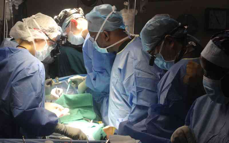 Heart beats on: 74-year-old survives landmark open-heart surgery at KNH