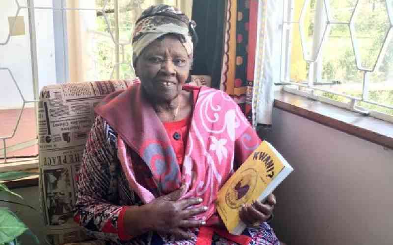 Muthoni Likimani: 100-year-old Mau Mau veteran still going strong