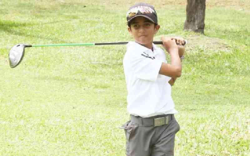 14-year-old Chauhan beats over 145 golfers to win at Nyali Club
