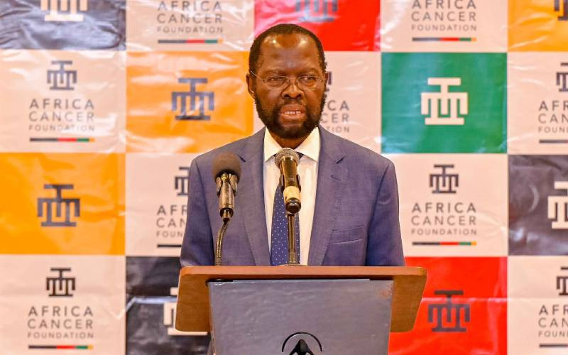 Nyong'o opens up about his cancer diagnosis that gave birth to a life-saving mission