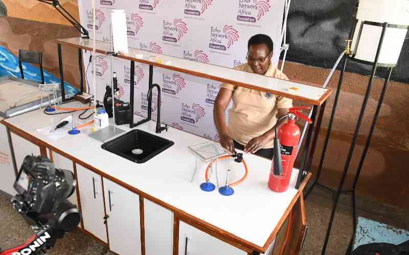 Joy as school for the deaf gets mobile laboratory