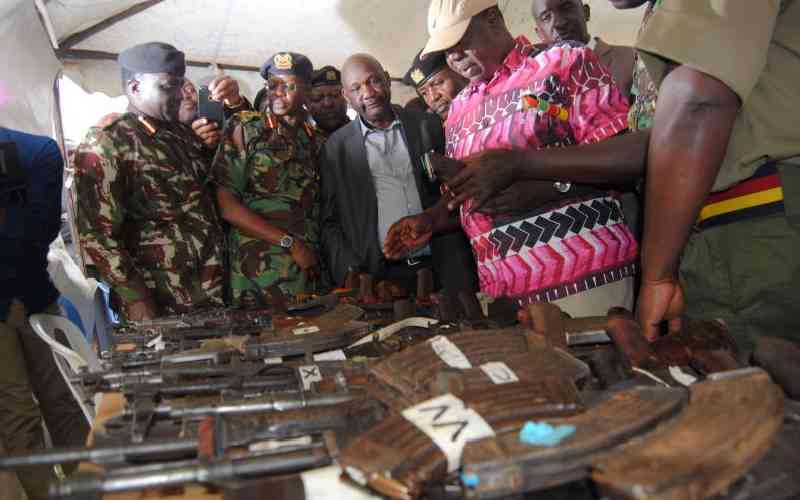 Illegal firearm holders in Transmara ordered to surrender within 14 days