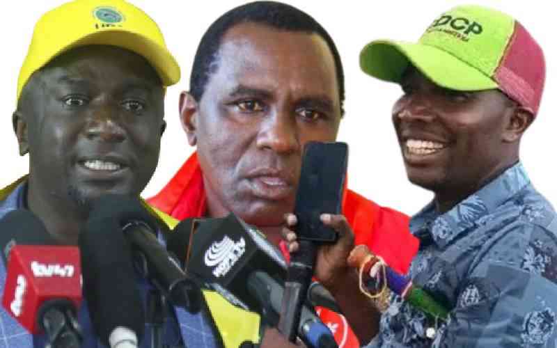 How democracy is being sold in marketplaces and churches in Ol Kalou