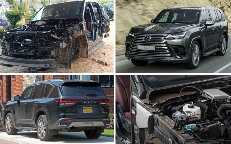 Inside Sh35m Lexus LX600 stripped to parts by daring Kirinyaga thieves