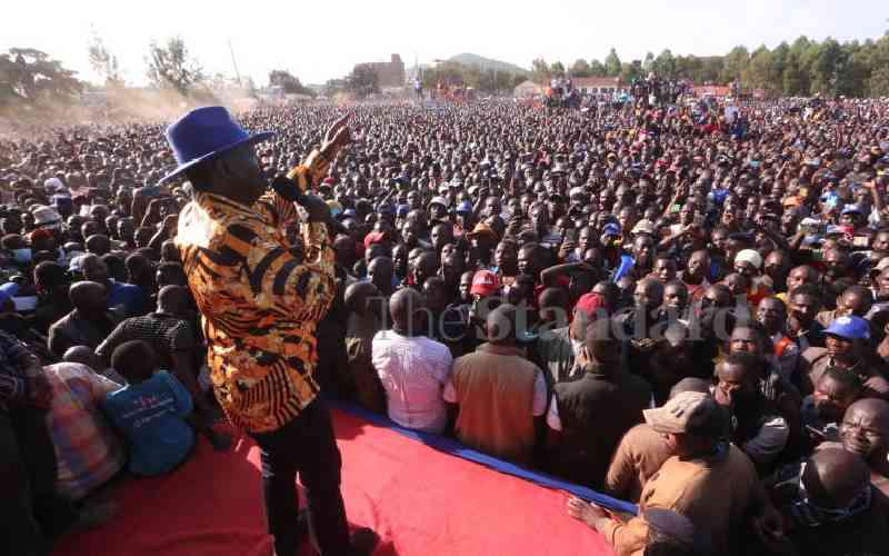 Raila's visit to Nyanza fuels sibling rivalries as elections near