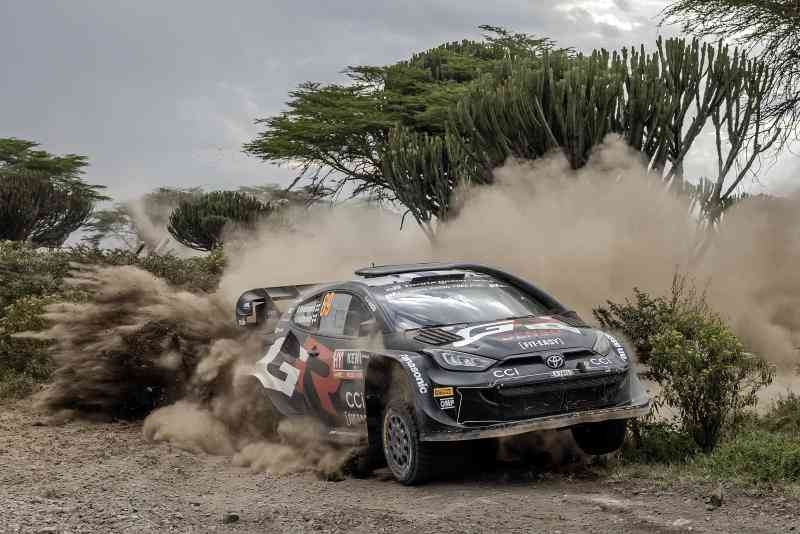 Rovanpera quickest at WRC Safari Rally 2025 Shakedown