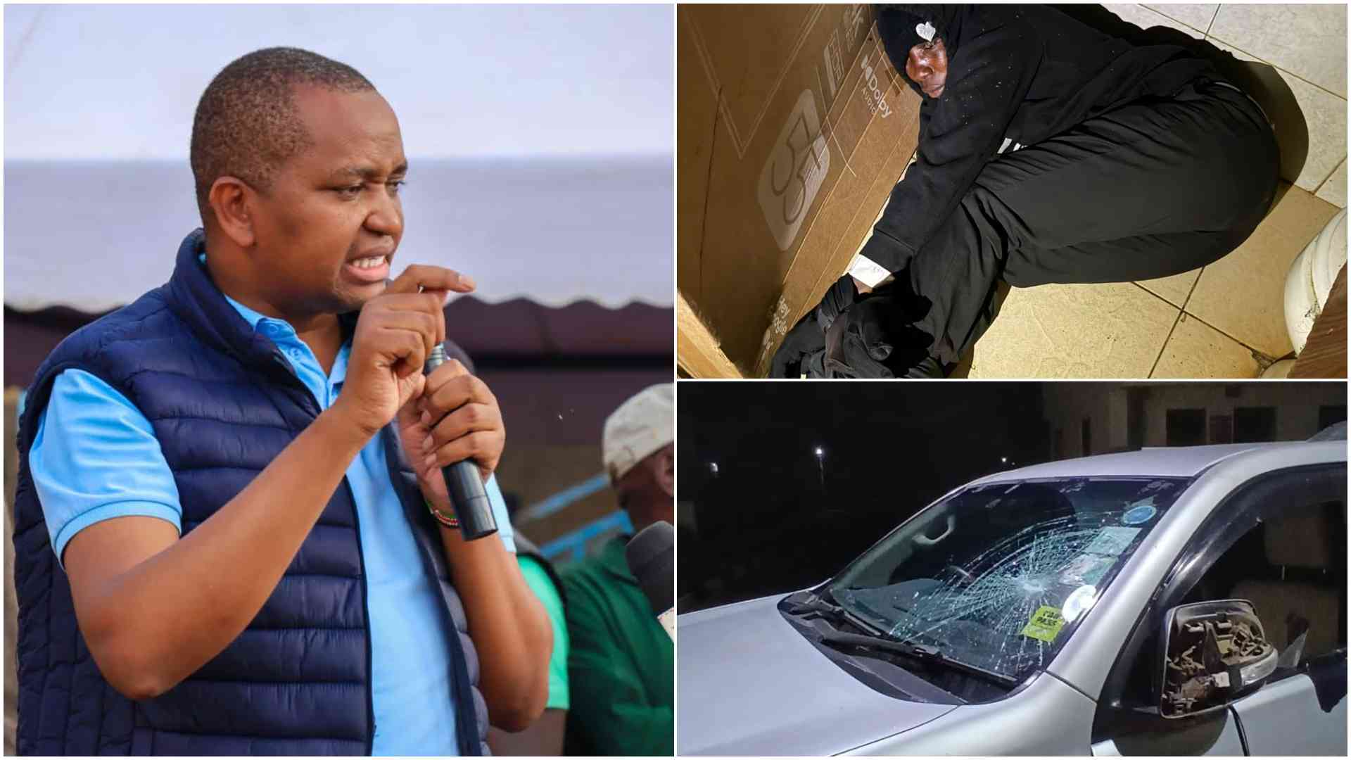 Gunshots, goons and a political storm: Irungu Nyakera claims 100 attackers stormed his Kisumu hotel