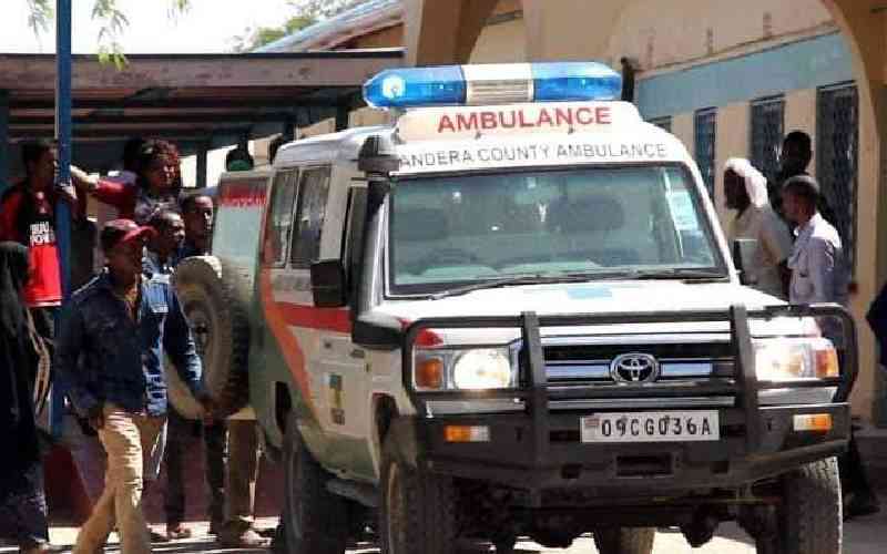 Suspected Al Shabaab militants carjack Mandera County Ambulance