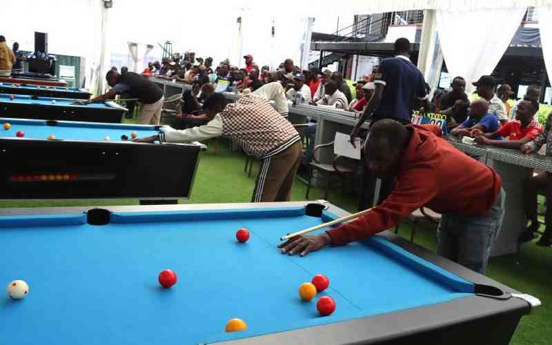 Pool players shine in Eldoret as global stars get set for round one