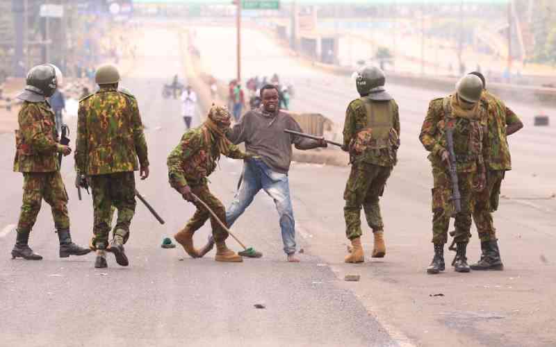 Ruto declares war on chaos, says protests threaten stability