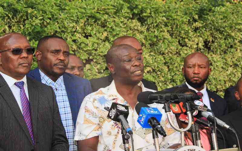 Senate begins to appeal Gachagua's ouster ruling