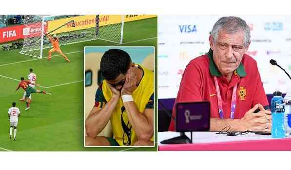 O treinador português quebrou o silêncio ao colocar Ronaldo no banco